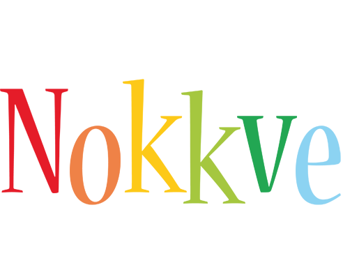 Nokkve birthday logo