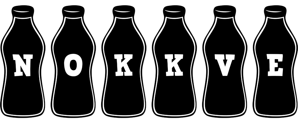 Nokkve bottle logo