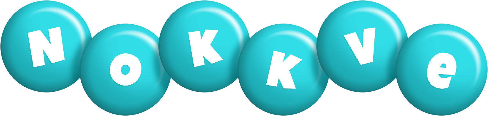 Nokkve candy-azur logo