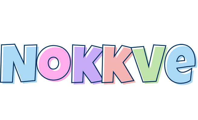 Nokkve pastel logo
