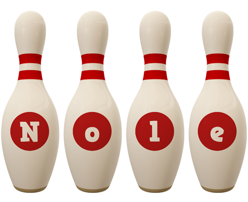 Nole bowling-pin logo