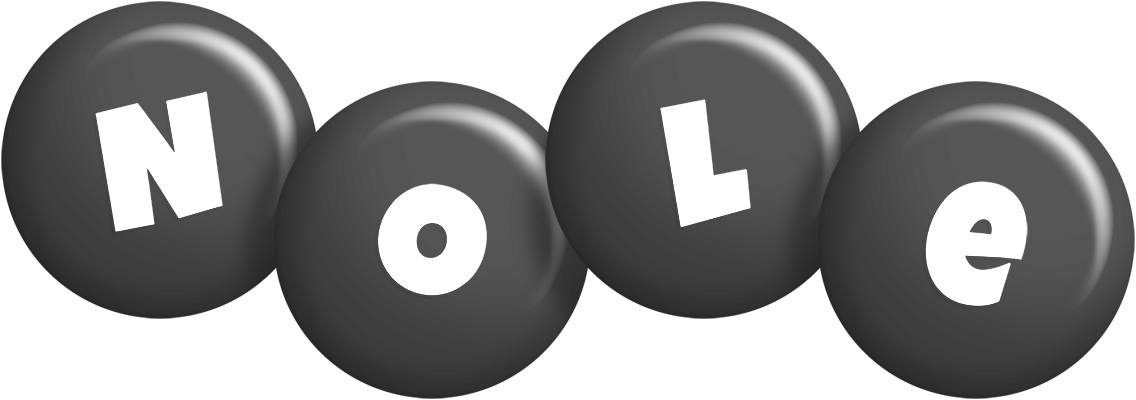 Nole candy-black logo