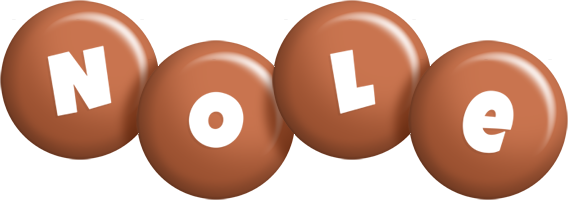 Nole candy-brown logo