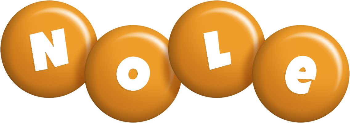 Nole candy-orange logo