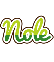 Nole golfing logo