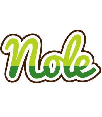 Nole golfing logo