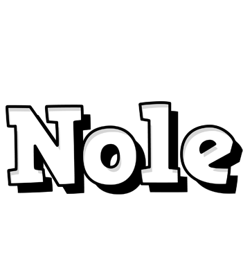 Nole snowing logo