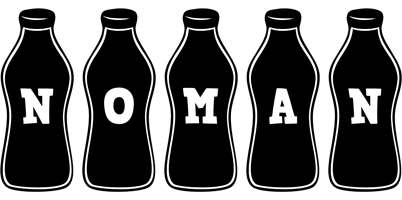Noman bottle logo