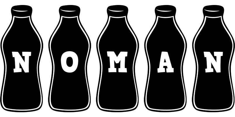 Noman bottle logo