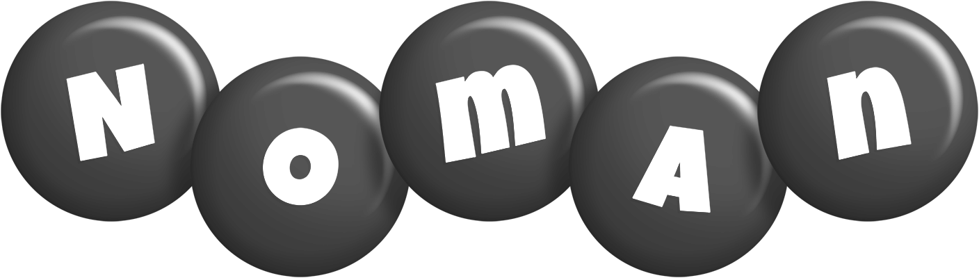 Noman candy-black logo