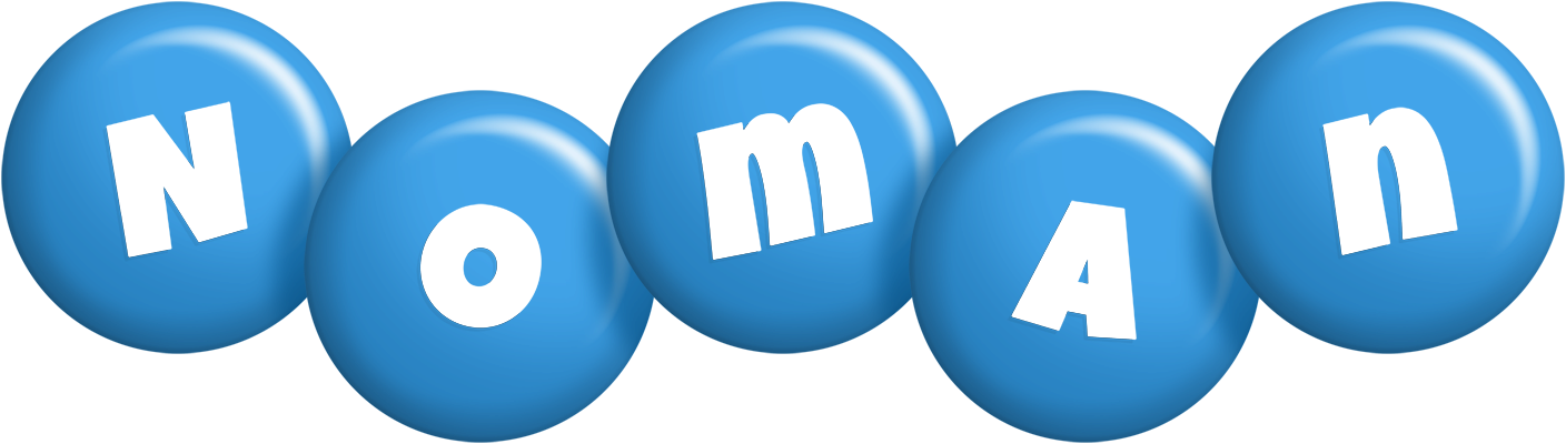 Noman candy-blue logo