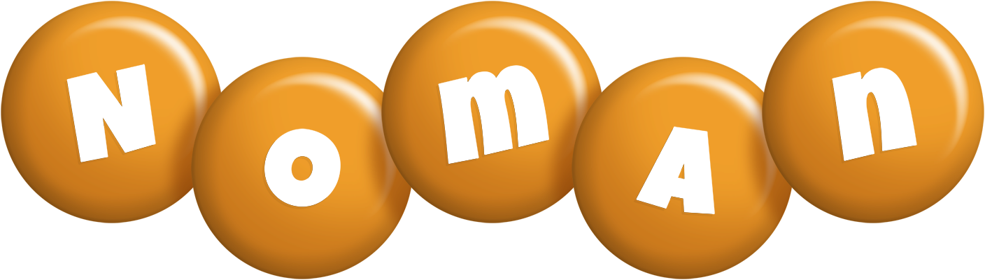 Noman candy-orange logo