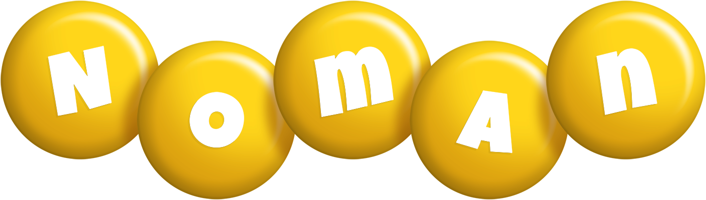 Noman candy-yellow logo