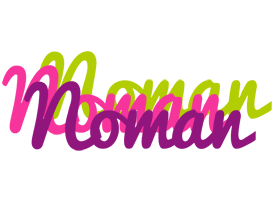 Noman flowers logo