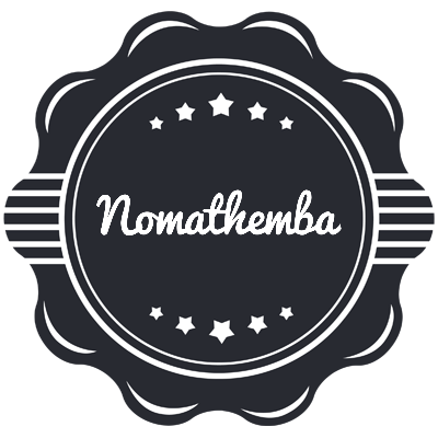 Nomathemba badge logo