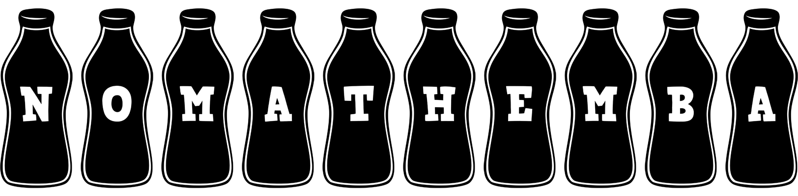 Nomathemba bottle logo