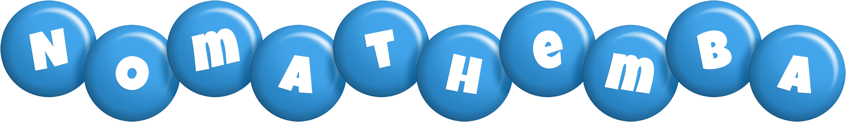 Nomathemba candy-blue logo