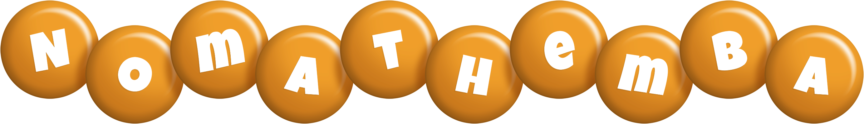 Nomathemba candy-orange logo