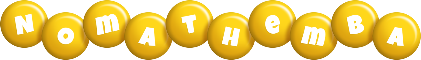 Nomathemba candy-yellow logo