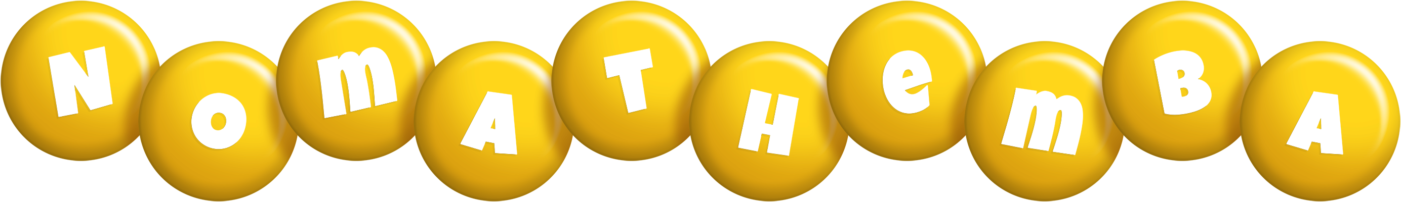 Nomathemba candy-yellow logo