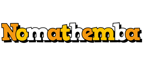 Nomathemba cartoon logo