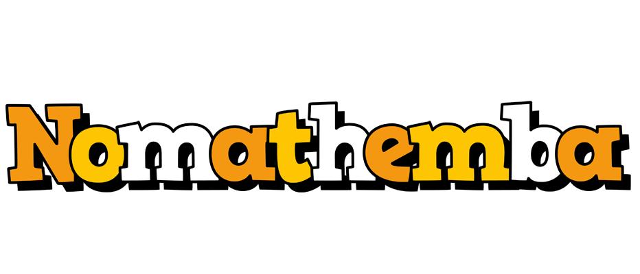 Nomathemba cartoon logo