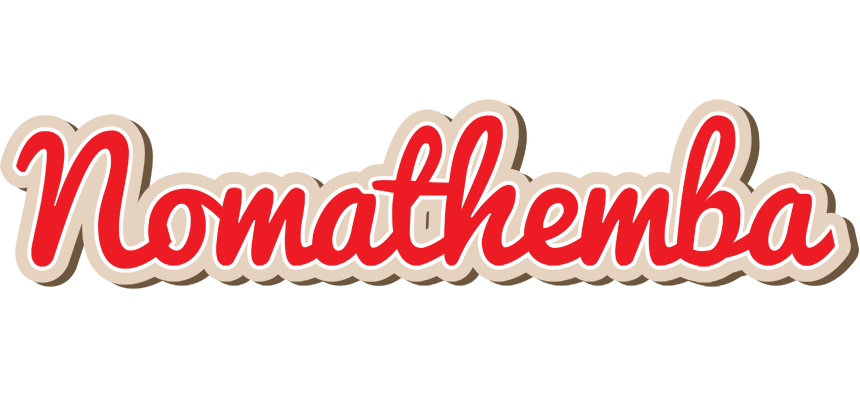Nomathemba chocolate logo