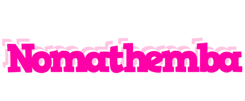 Nomathemba dancing logo