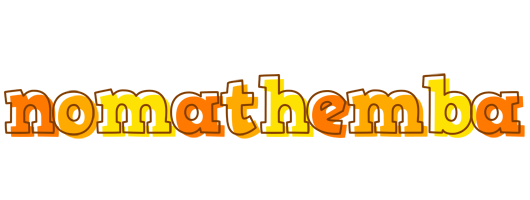 Nomathemba desert logo