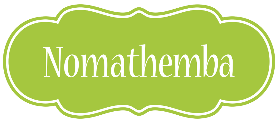 Nomathemba family logo
