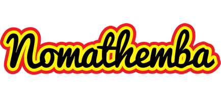 Nomathemba flaming logo