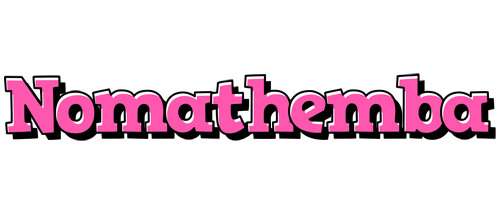 Nomathemba girlish logo