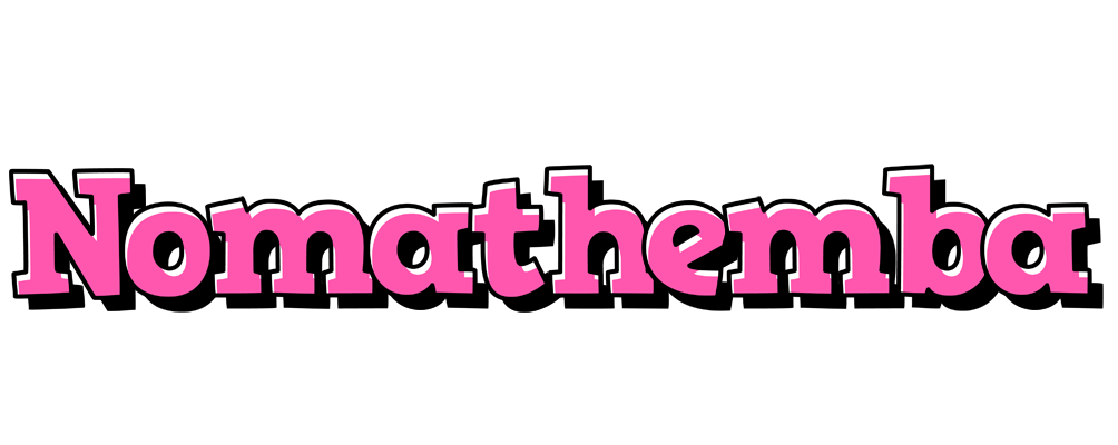 Nomathemba girlish logo