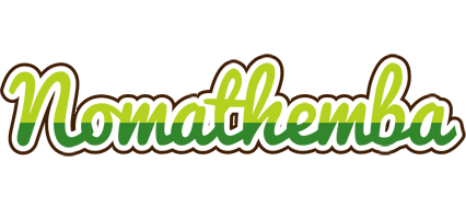 Nomathemba golfing logo