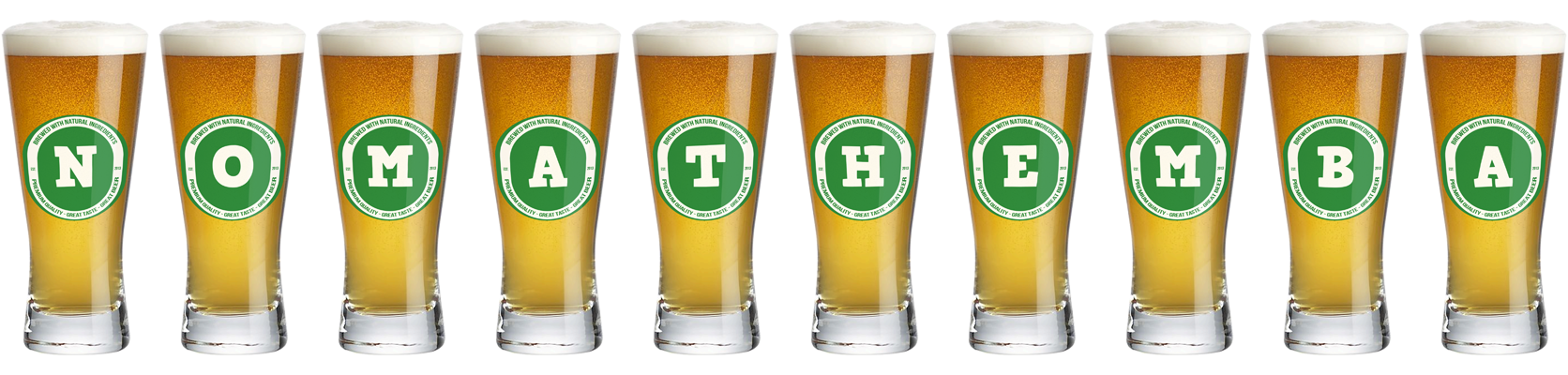 Nomathemba lager logo