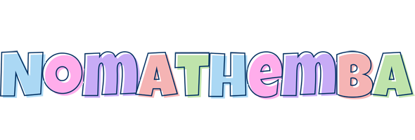 Nomathemba pastel logo