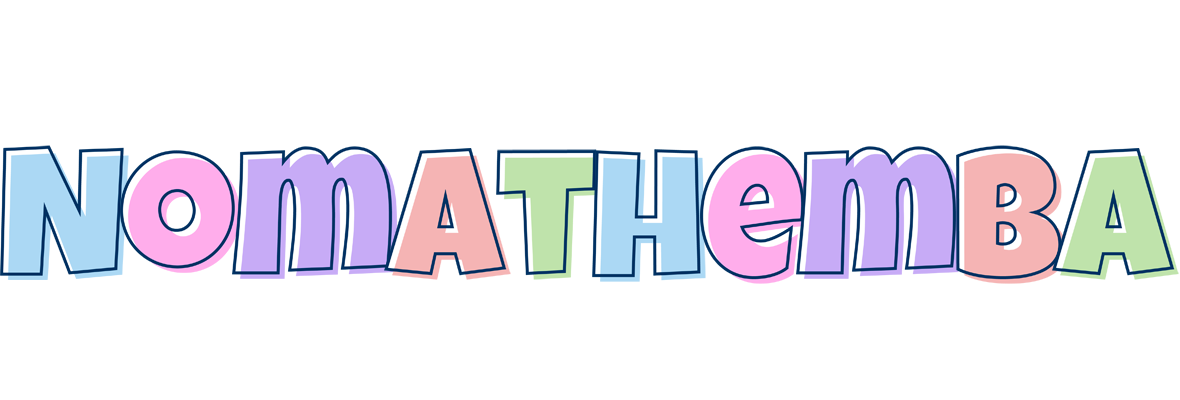 Nomathemba pastel logo