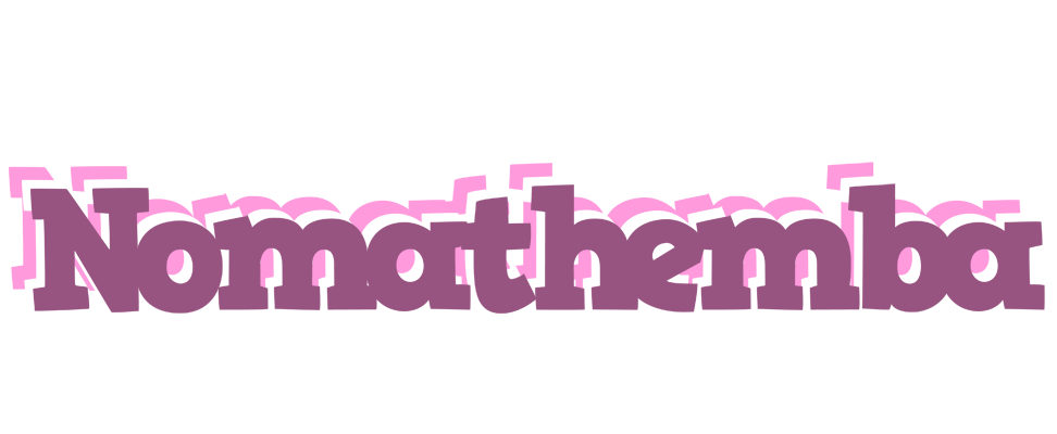 Nomathemba relaxing logo