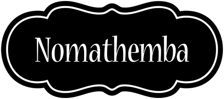 Nomathemba welcome logo