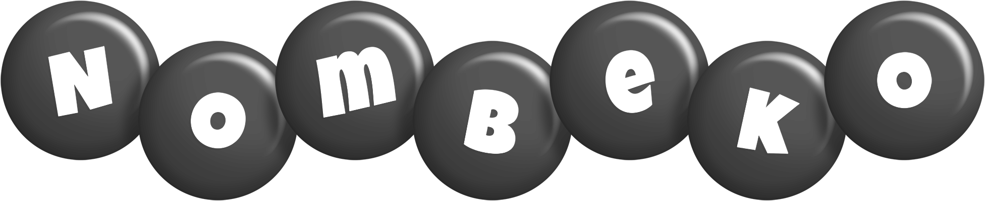 Nombeko candy-black logo