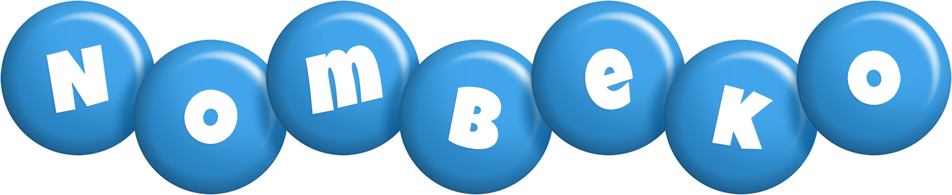Nombeko candy-blue logo