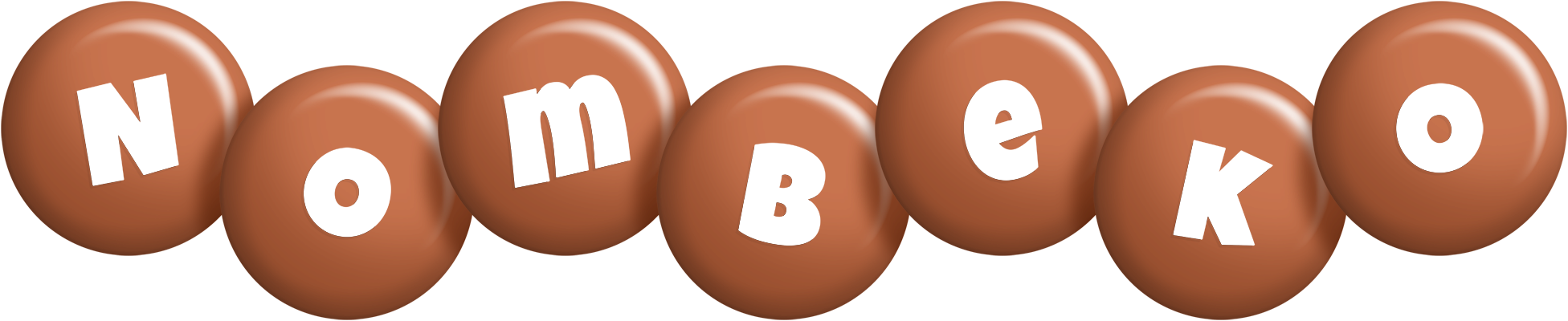 Nombeko candy-brown logo