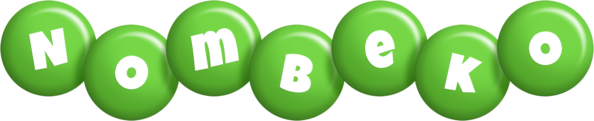 Nombeko candy-green logo