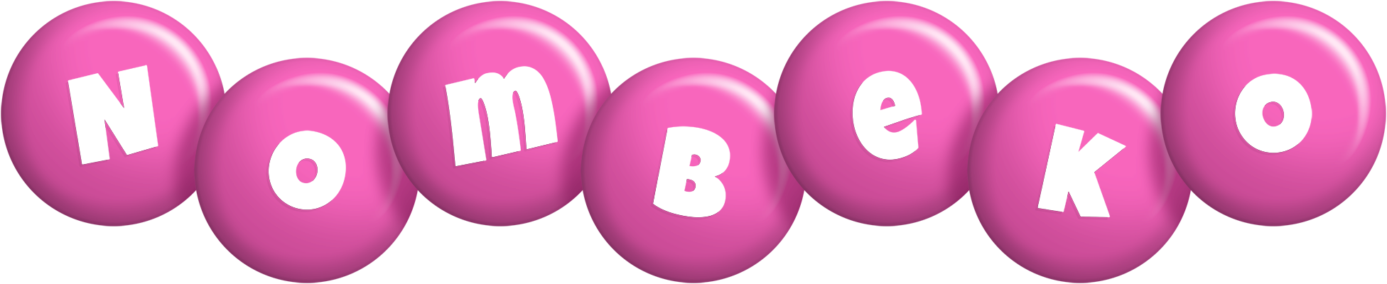 Nombeko candy-pink logo
