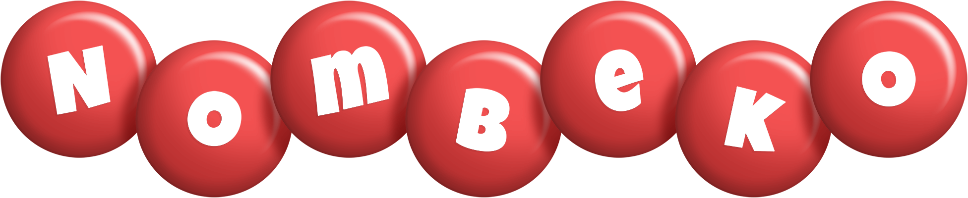 Nombeko candy-red logo