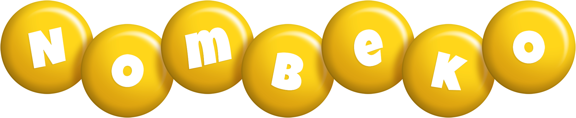Nombeko candy-yellow logo