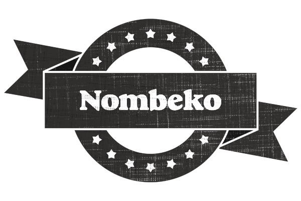 Nombeko grunge logo