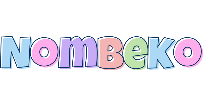 Nombeko pastel logo