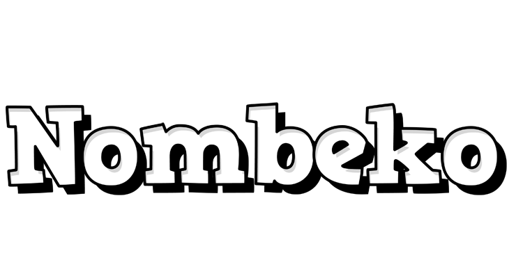 Nombeko snowing logo