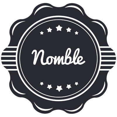 Nomble badge logo